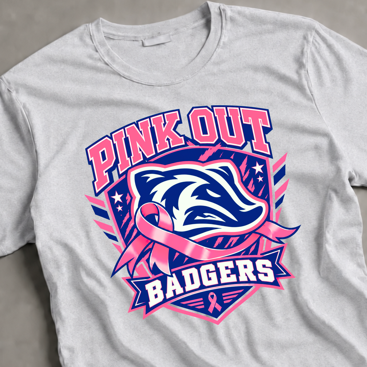 Badgers Pink Out T-Shirt