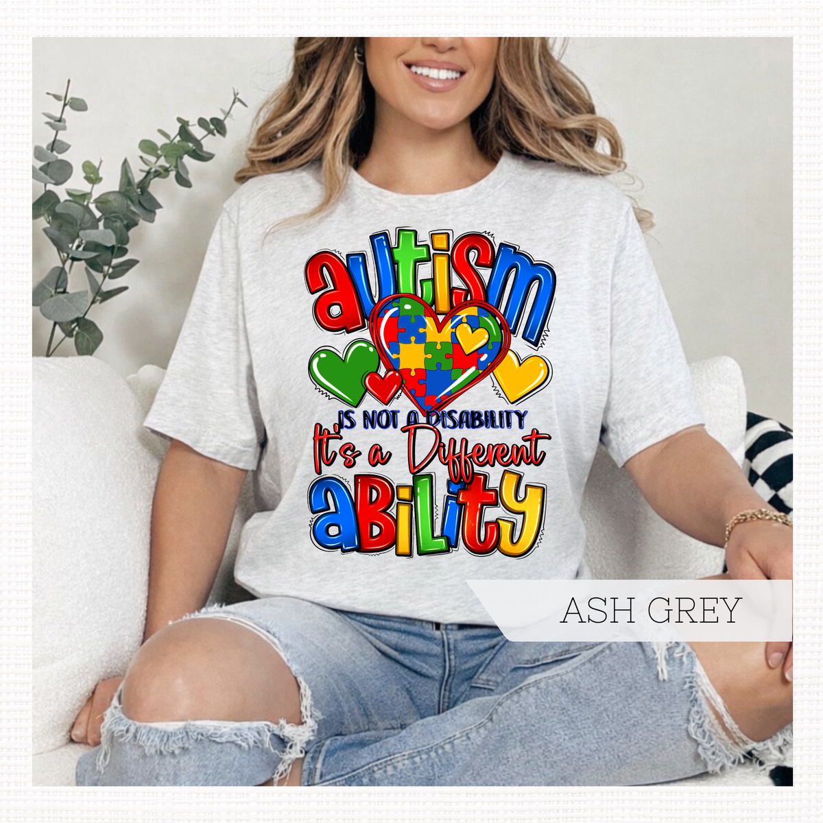 Autism, It’s A Different Ability T-Shirt