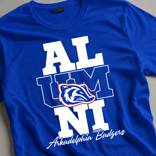 Arkadelphia Badgers Alumni: T-Shirt|Long Sleeve|Sweatshirt|Hoodie
