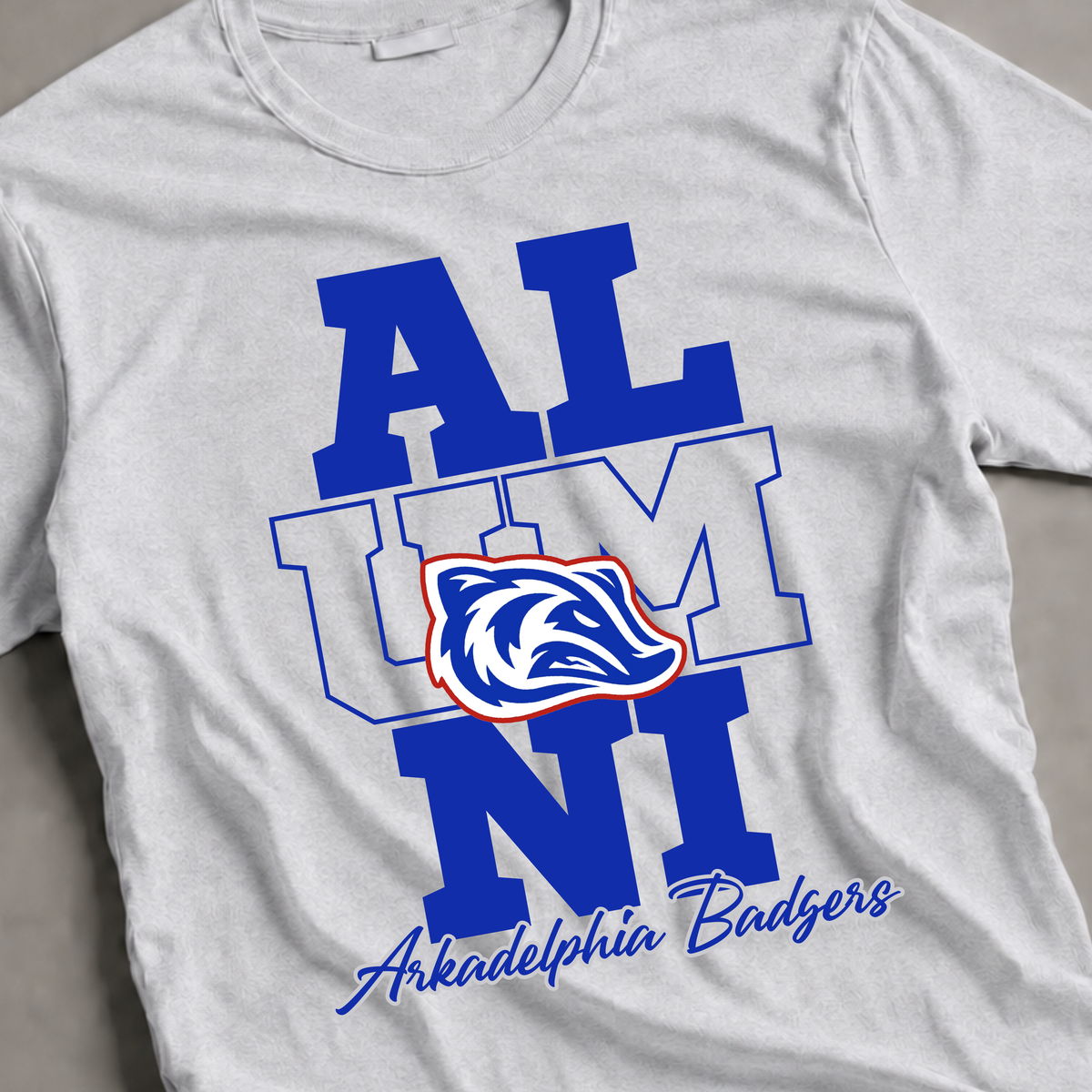 Arkadelphia Badgers Alumni: T-Shirt|Long Sleeve|Sweatshirt|Hoodie