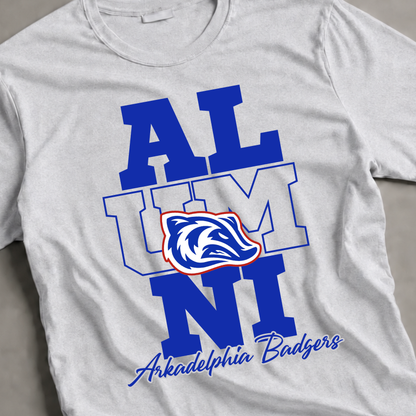 Arkadelphia Badgers Alumni: T-Shirt|Long Sleeve|Sweatshirt|Hoodie