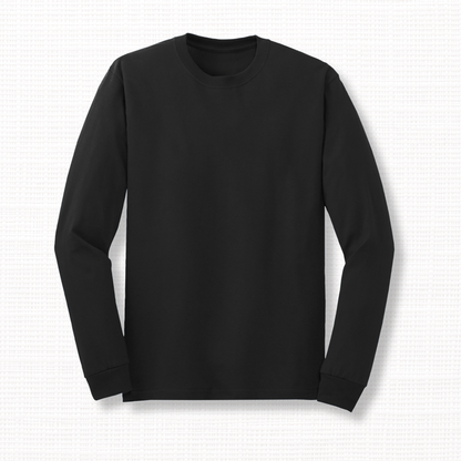 Custom Long Sleeve T-Shirt – Upload Your Design