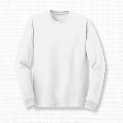 Custom Long Sleeve T-Shirt – Upload Your Design