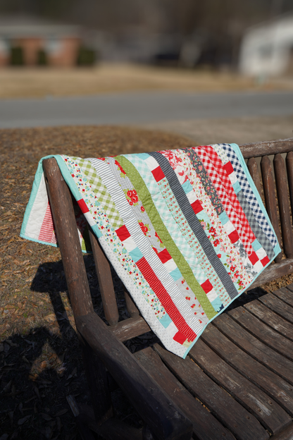 Bonnie & Camille Lap Quilt (47x60)