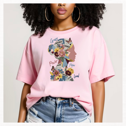 Grace Power Hope Women’s Empowerment T-Shirt