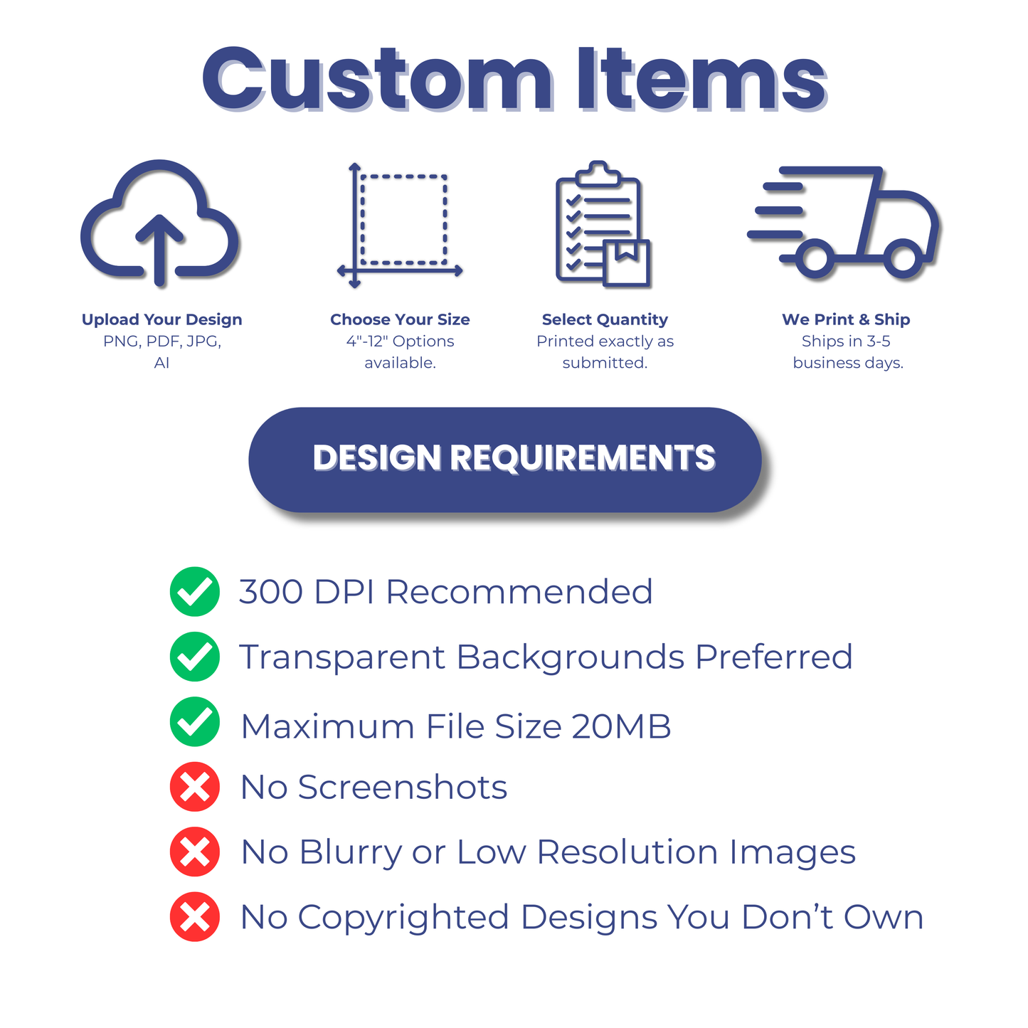 Custom DTF Transfer Print