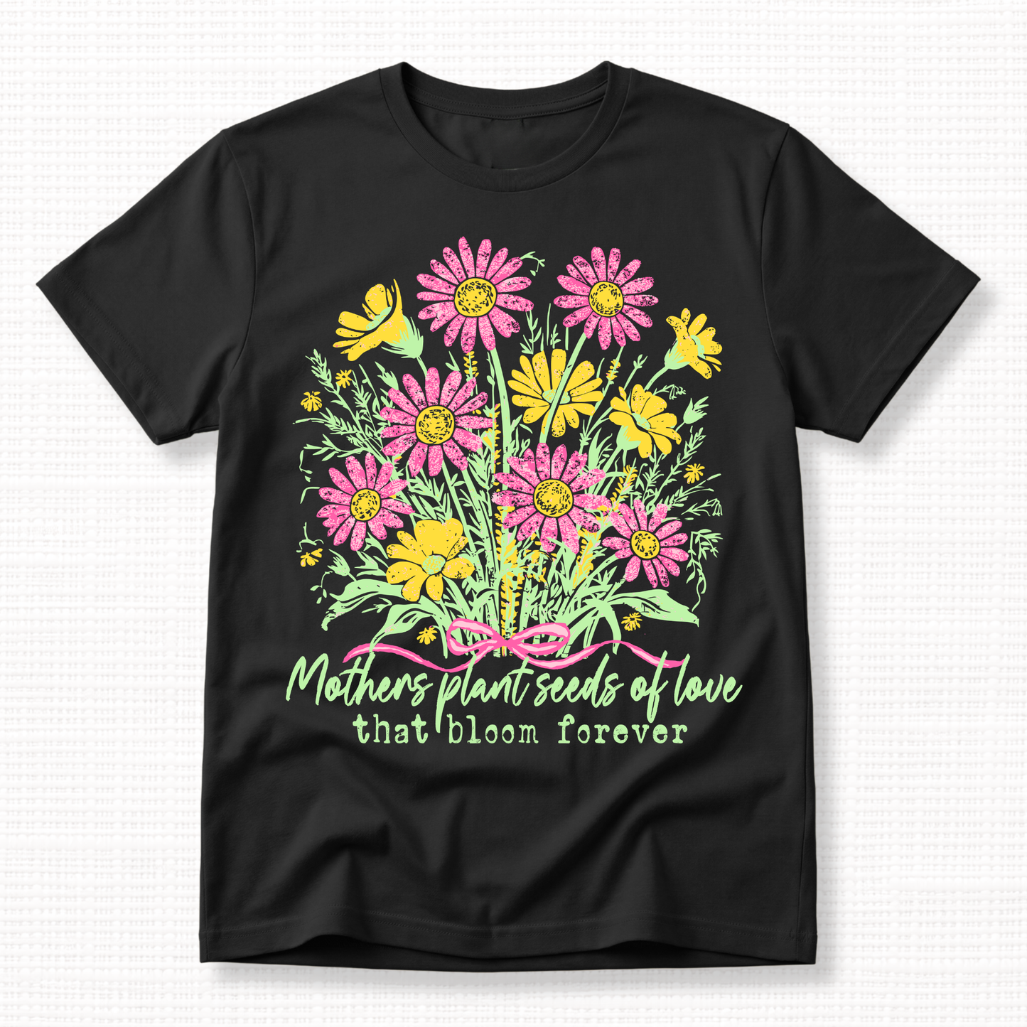 Mothers Plant Seeds of Love Graphic T-Shirt