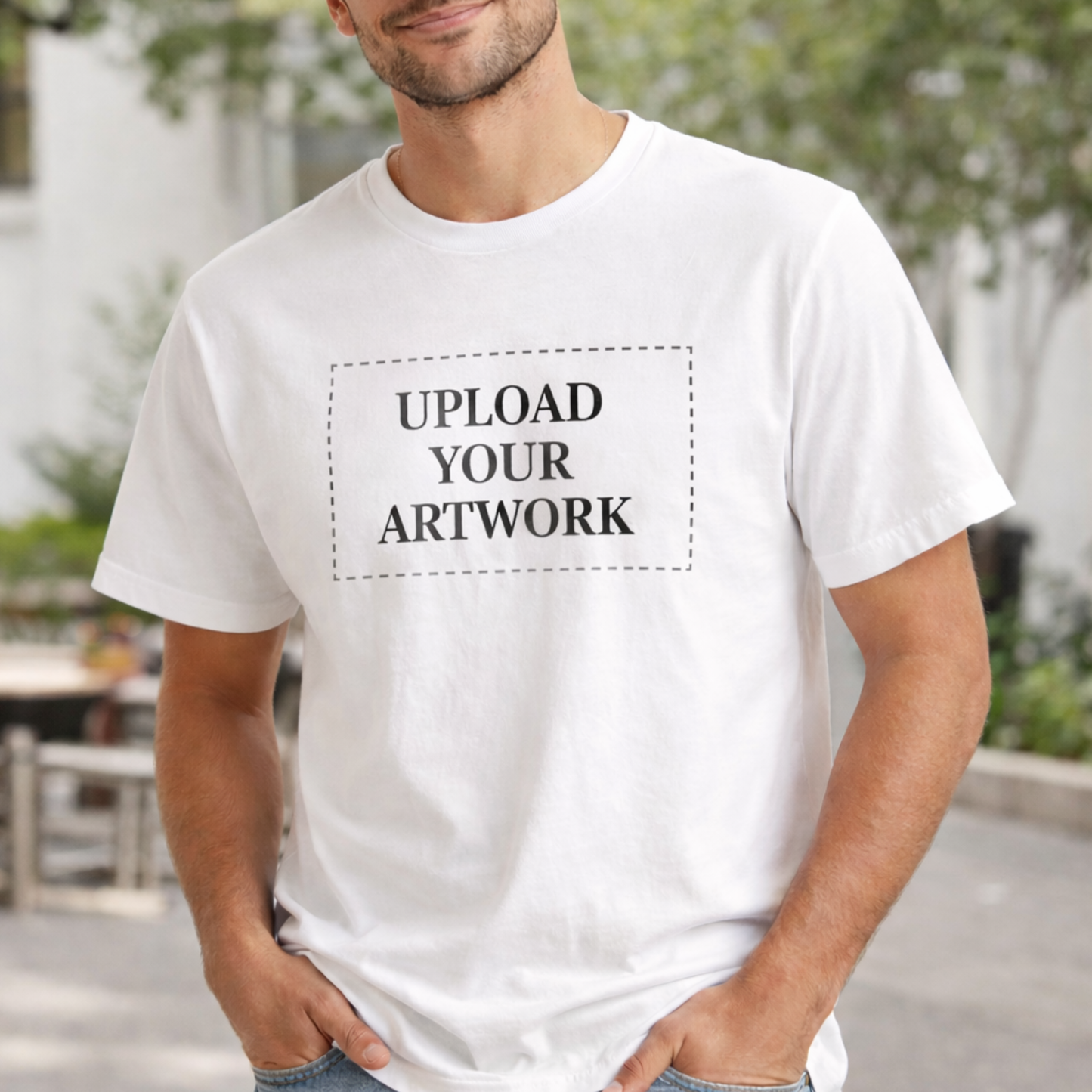 Custom Short Sleeve T-Shirt – Upload Your Design